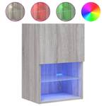 TV-Schrank mit LED-Leuchten D925 Grau