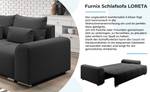 Sofa LORETA 3R Grau