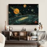 Bild Retro Planet XV 90 x 60 cm