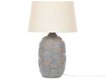 Lampe de table FERREY Beige - Gris - Blanc - Céramique - 30 x 46 x 30 cm