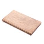 Planche en bois rectangulaire Marron - Bois massif - 18 x 3 x 33 cm