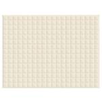 Gewichtsdecke 3017523-6 Creme - 152 x 203 cm