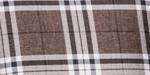 Supellex Ohrensessel mit Hocker Oxford Braun - Textil - 92 x 108 x 92 cm