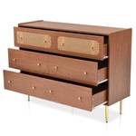 Sideboard M1669 Braun - Holzwerkstoff - 90 x 40 x 120 cm