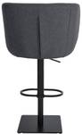 Tabouret de bar Gambo Gris - Noir