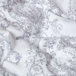 Bettbezug-Set mit Toile-De-Jouy-Muster Grau - Textil - 135 x 1 x 200 cm