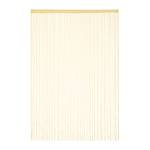 Fadenvorhang beige Breite: 90 cm