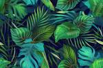 Papier Peint Feuilles Tropicales Nature 270 x 180 x 180 cm