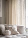 Cecil Vorhang 2P Beige - Textil - 145 x 260 x 8 cm