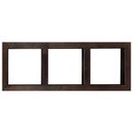 Sideboard 246159 Braun - Massivholz - Holzart/Dekor - 40 x 110 x 30 cm