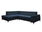 Ecksofa Lonigo Blau - Ecke davorstehend links