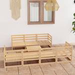 Garten-Lounge-Set (8-teilig) 3009889-1 Braun - Holz