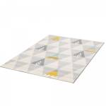 Tapis enfant LUMIN 11 160x230 jaune Jaune - Matière plastique - 160 x 7 x 230 cm