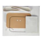 Lot de 2 paniers à linge bambou blanc Blanc