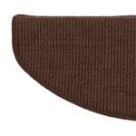 Sisal-Stufenmatte Premium Dunkelbraun - 24 x 65 cm