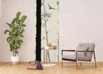 affiche arbres Gris - Fibres naturelles - Textile - 90 x 270 x 270 cm