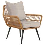 Poly-Rattan Garnitur N34 Hellgrau