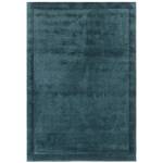 Tapis moderne laine et viscose SHINE Turquoise - 120 x 170 cm