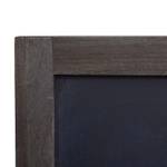 Tableau de publicité à craie E51 Marron - Gris - Bois/Imitation - En partie en bois massif - 37 x 66 x 27 cm