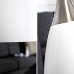 Tischlampe YIRMA Weiß - Metall - Textil - 30 x 60 x 30 cm
