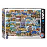 Puzzle Deutschland, 1000 Papier - 26 x 6 x 36 cm