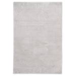 Hochflor Luxus Velours Teppich Touch Grau - Silber - 100 x 100 cm