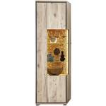 Wohnwand Robin 20 (3-teilig) mit LED Braun - Holzwerkstoff - 270 x 205 x 49 cm