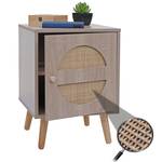 Nachttisch M35 Braun - Holzwerkstoff - Holzart/Dekor - Holz teilmassiv - 40 x 56 x 40 cm