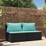 Mittelsofa 3029630-2 (2er Set) Schwarz - Blau