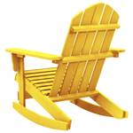 Chaise à bascule de jardin 3009982 Jaune