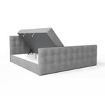 Boxspringbett Doppelbett Loures Lux Grau - Breite: 160 cm