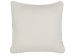 Coussin décoratif HELIOTROPE Blanc - Textile - 45 x 10 x 45 cm