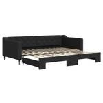 Lit de jour avec Lit gigogne 3030076-3 Noir