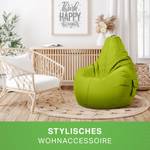 2er Set Sitzsack + Hocker "Cozy+Stay" Grün