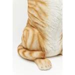 Table d'appoint Animal Chat Orange - Matière plastique - Pierre - 35 x 52 x 33 cm