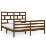 Bettgestell-K-15377 Braun - Holzwerkstoff - 166 x 100 x 206 cm