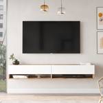 Meuble TV Laitila Blanc - Largeur : 180 cm