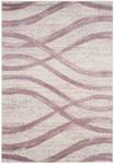 Kurzflorteppich Shea Webstoff - Beige - Violett - 120 x 180 cm