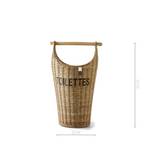 Support papier toilette Rustic Rattan Marron - Rotin - Bois/Imitation - 23 x 56 x 33 cm