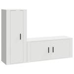 TV-Schrank 2er Set D320 Weiß