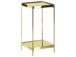 Beistelltisch ALSEA Gold - 29 x 60 x 29 cm