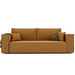 Sofa Bali Gelb - Holzwerkstoff - 255 x 59 x 105 cm