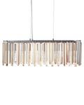 Lampe suspension MANDEO Argenté - Verre - 68 x 120 x 14 cm