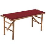 Banc de jardin 3006626-1 Brun rouge