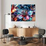 KUNSTDRUCK Neon Prism Blossoms 5 100 x 70 cm