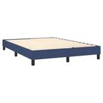 Boxspringbett 3017265-3 Blau - 144 x 203 cm