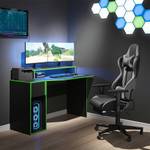 Bureau ordinateur Kron noir/vert set 2 Vert