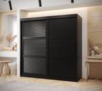 ARMOIRE À PORTES COULISSANTES ZALUZJA Largeur : 180 cm - Noir