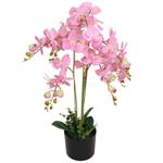 Künstliche Orchidee mit Topf 294041 Pink - 18 x 75 x 18 cm