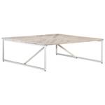 Couchtisch D272 Weiß - Massivholz - 110 x 36 x 110 cm